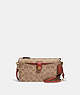 COACH®,NOA POP-UP MESSENGER IN SIGNATURE CANVAS,Signature Coated Canvas/Smooth Leather,Mini,Brass/Tan/Rust,Front View