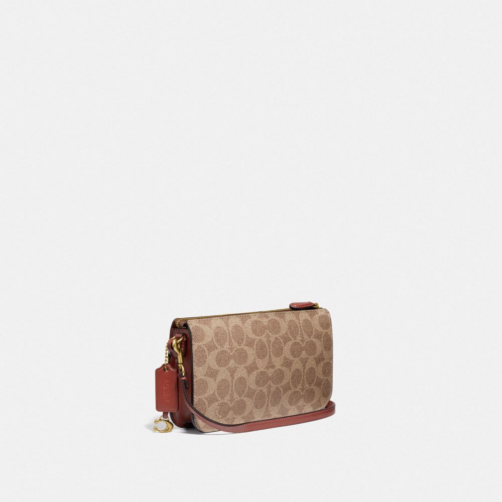 COACH®,Noa Pop Up Messenger In Signature Canvas,,Angle View