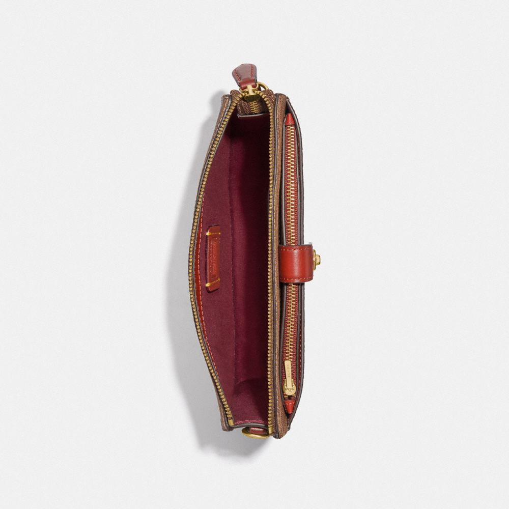 COACH®,Noa Pop Up Messenger In Signature Canvas,,Inside View,Top View