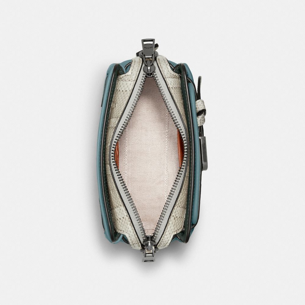 Sac à Bandoulière Tate 18 Avec Détail Peau De Serpent