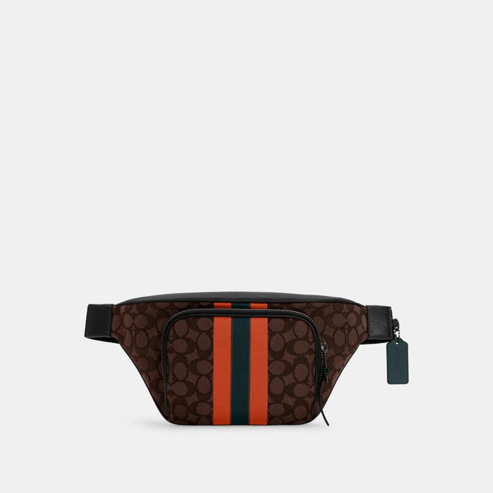 COACH® Outlet | Thompson Belt Bag In Signature Jacquard With 