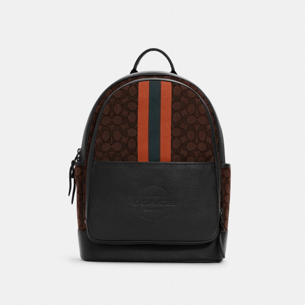 COACH® Outlet | Thompson Backpack In Signature Jacquard With