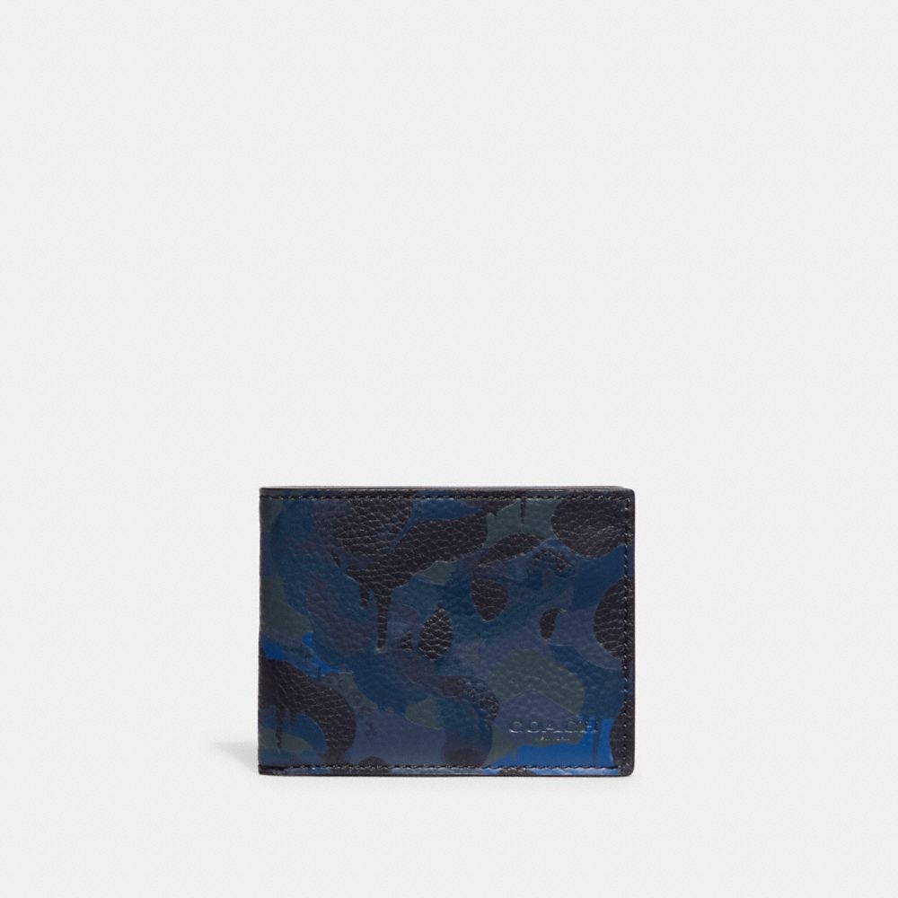 Camouflage Vegan Leather Bifold Wallet with Matching Gift Box VL815 -  Leather Impressions