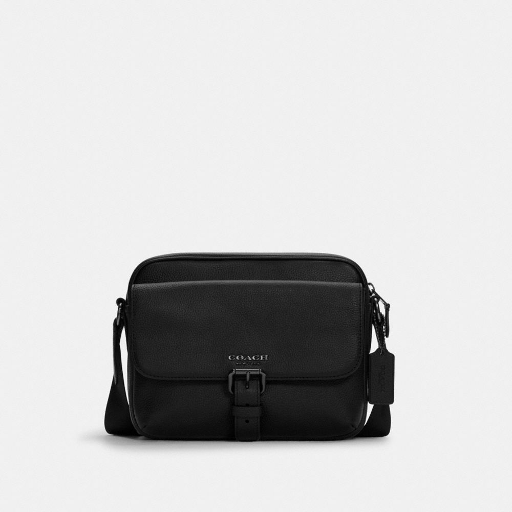 Hudson Leather Crossbody Bag