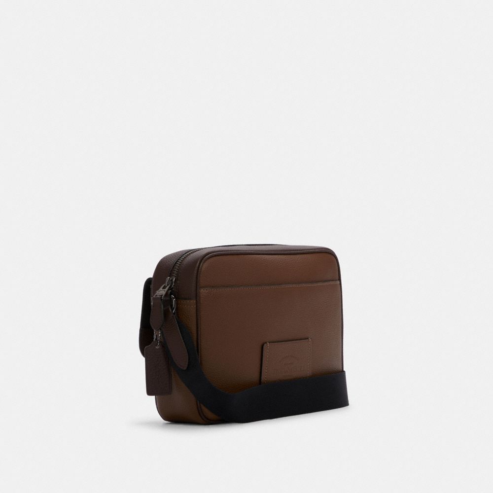 Hudson Crossbody Bag In Heritage Colorblock