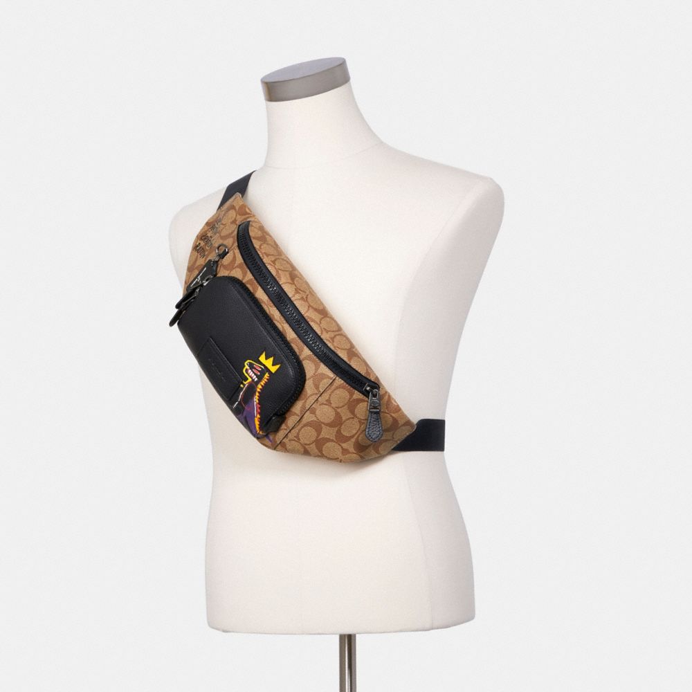 COACH® Outlet | Coach X Jean Michel Basquiat Track Belt Bag In 