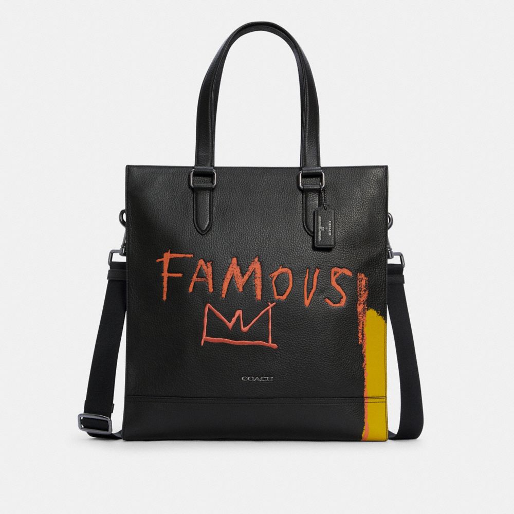 Coach X Jean Michel Basquiat Graham Structured Tote Bag