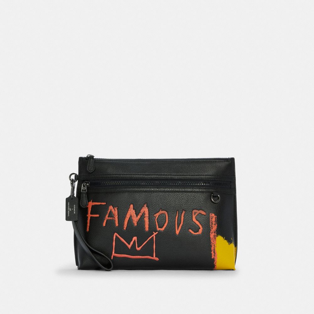 Coach X Jean Michel Basquiat Carryall Pouch