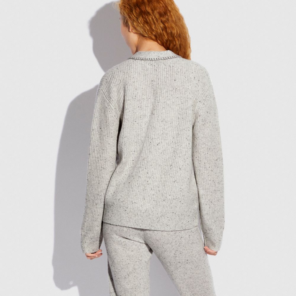 Recycled Cashmere Cardigan