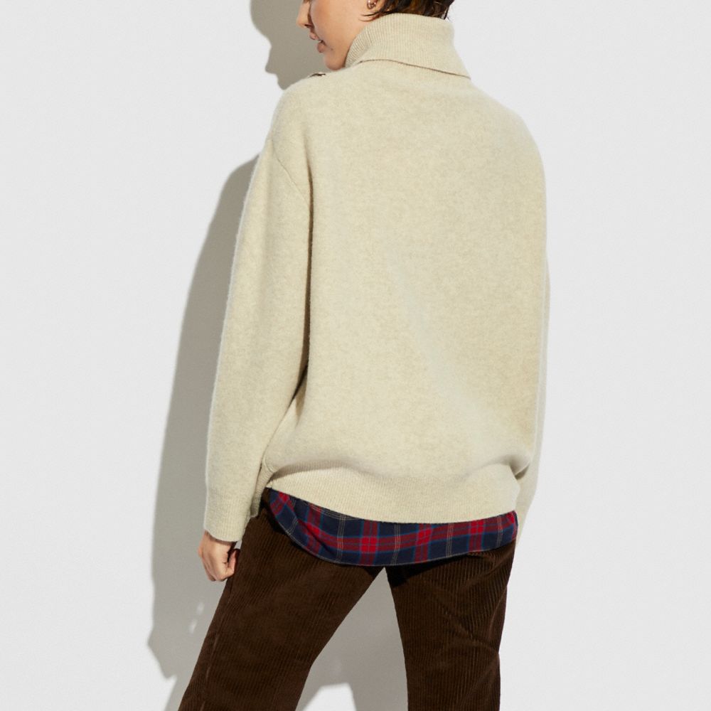 COACH®,Horse And Carriage Sweater,,Scale View