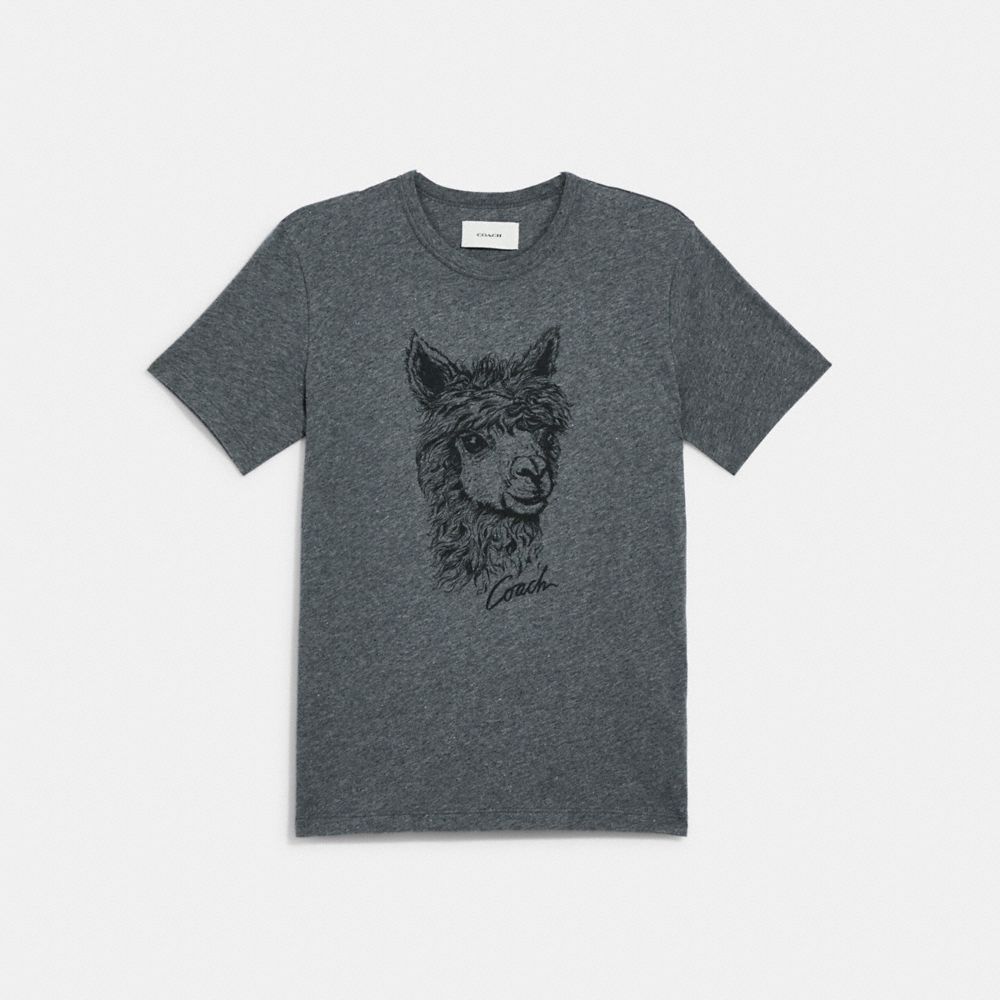 COACH　アルパカ　Tシャツ COACH® Outlet | Alpaca Graphic T Shirt