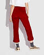 COACH®,CORDUROY PANTS,cotton,Red.,Scale View