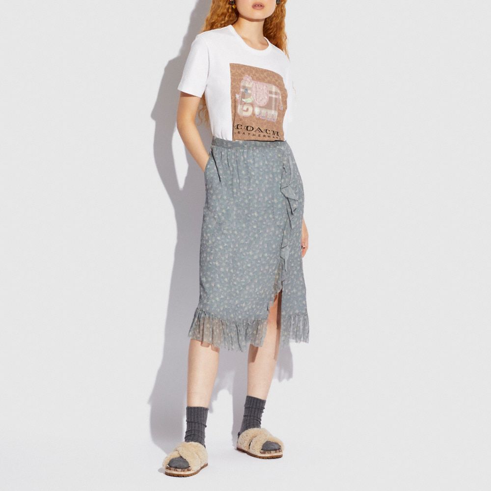 COACH®,クレポン スカート,