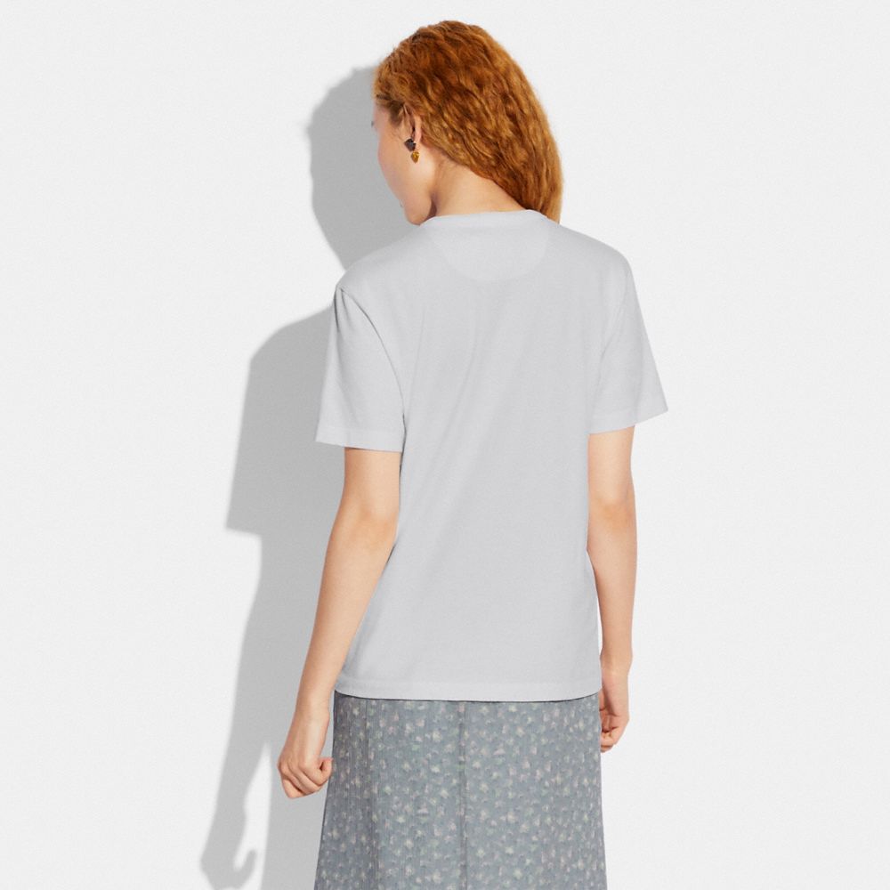 Signature Elephant T Shirt In Organic Cotton