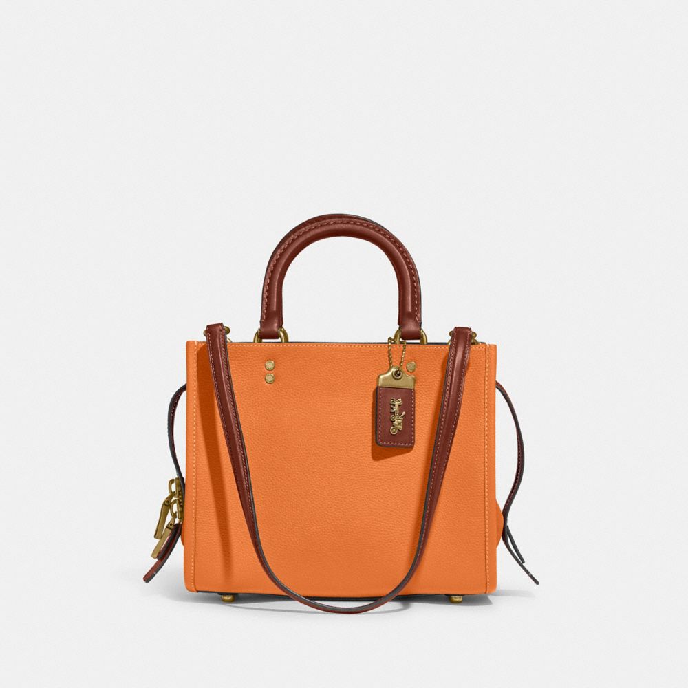 COACH Suede Rogue Satchel