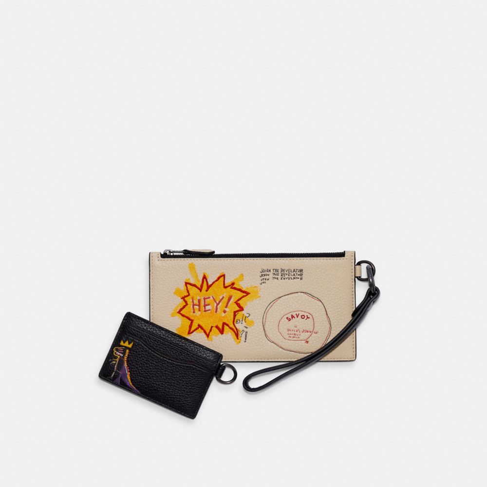 Coach basquiat wallet hot sale