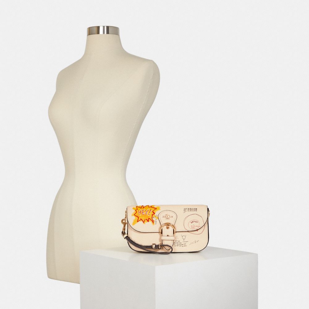 Coach X Jean Michel Basquiat Kleo Crossbody