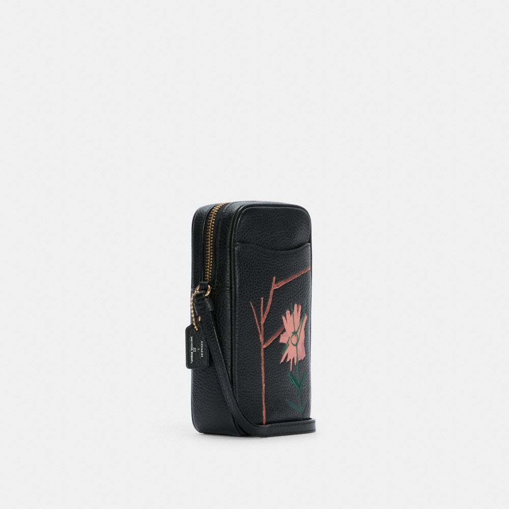 COACH® Outlet | Coach X Jean Michel Basquiat North/South Zip COACH® Outlet | Coach X Jean Michel Basquiat North/South Zip