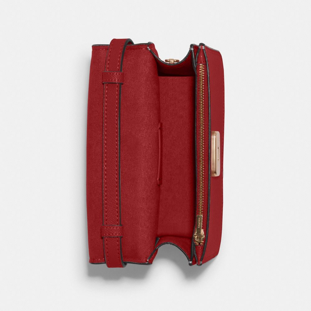 COACH®,Mini Brynn Crossbody,,Inside View,Top View