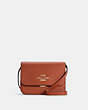 COACH®,MINI BRYNN CROSSBODY,Leather,Small,Gold/Ginger,Front View