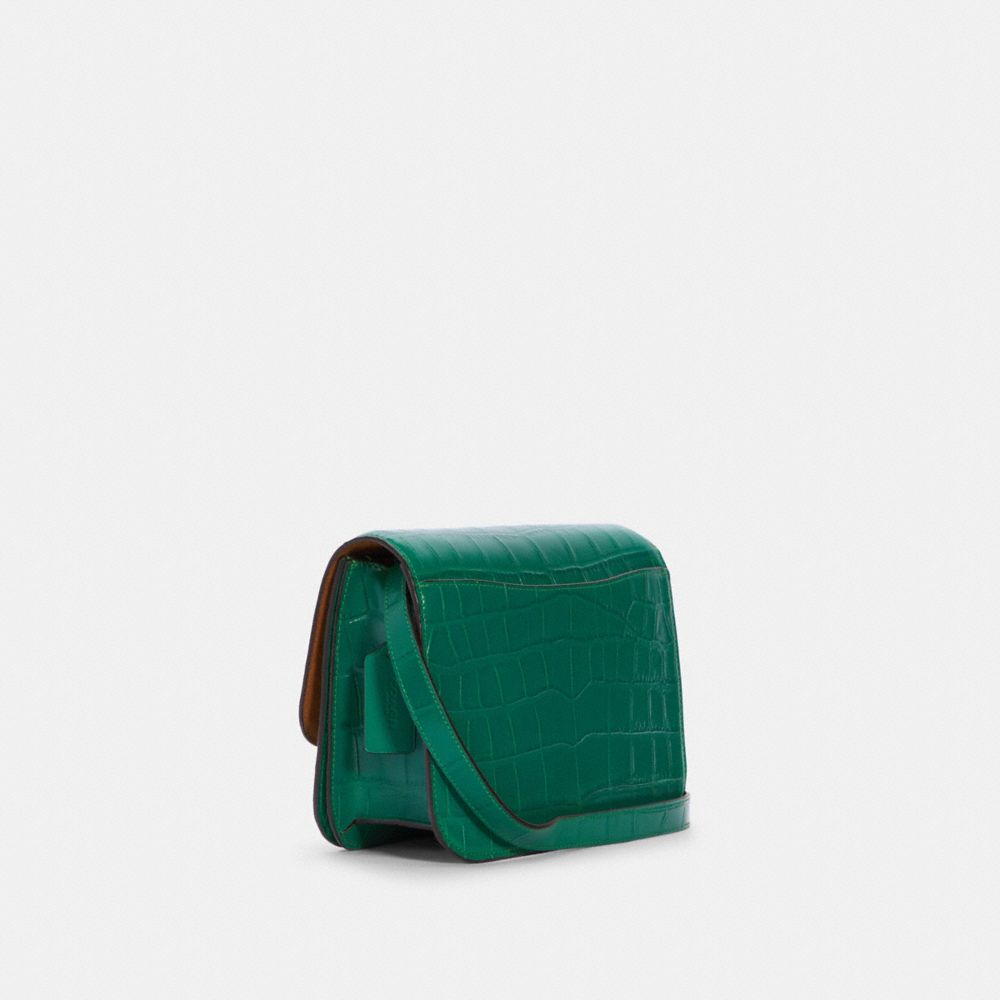 COACH®,Brynn Flap Crossbody Bag,,Angle View