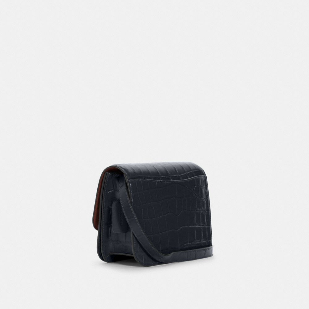 COACH®,Brynn Flap Crossbody Bag,,Angle View