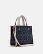 Dempsey Tote 22 In Signature Jacquard With Coach Patch