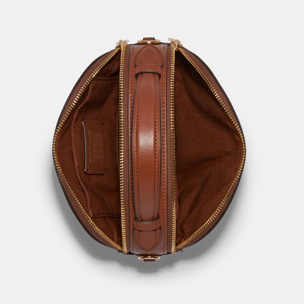 Satchel Serena en toile Signature avec rayure