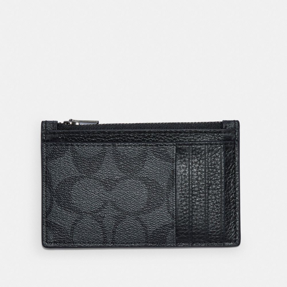 ショルダーバッグ・ポシェット +DEINET+ DEINET SIGNATURE WALLET IN BLACK KDCWC4S5311 Coach Corner Zip Wristlet In Signature Jacquard | Brixton Baker