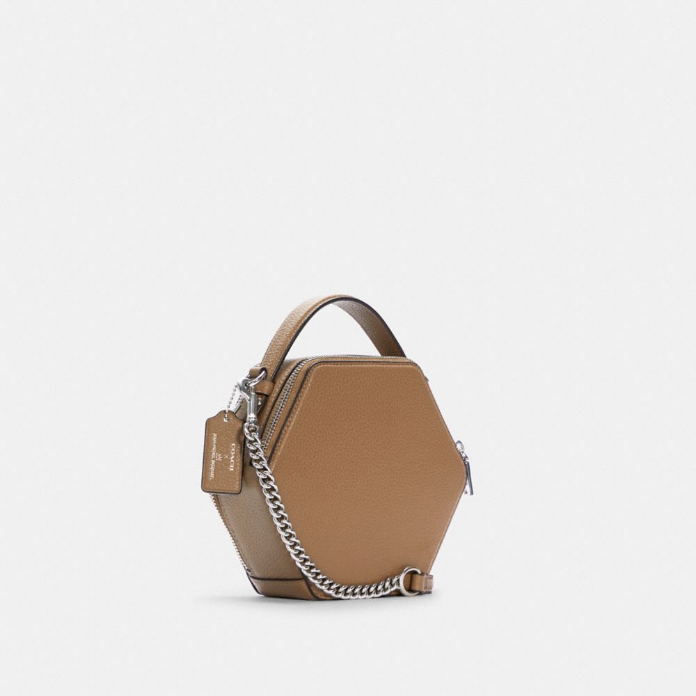 COACHバスキアHEXAGONAL CROSSBODY ショルダーバッグ COACH® Outlet | Coach X Jean Michel Basquiat Hexagonal Crossbody