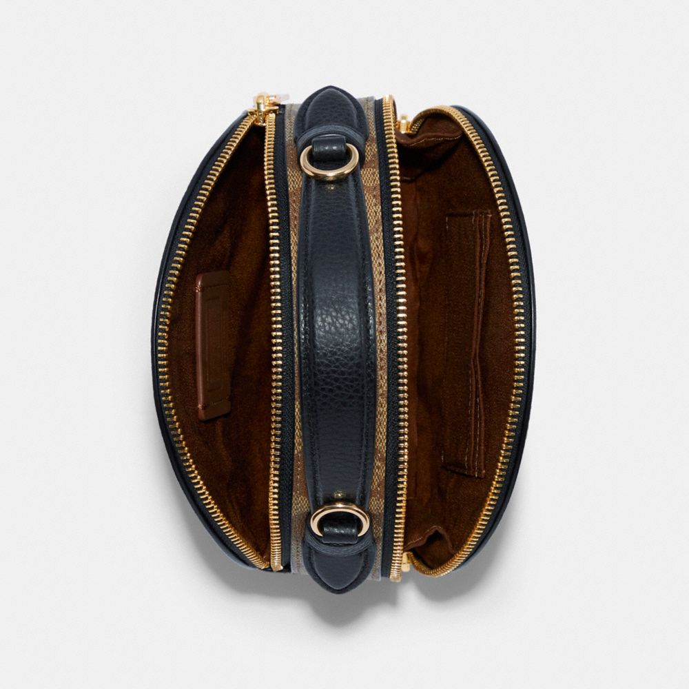 Coach X Jean Michel Basquiat Canteen Crossbody Bag In Signature Canvas