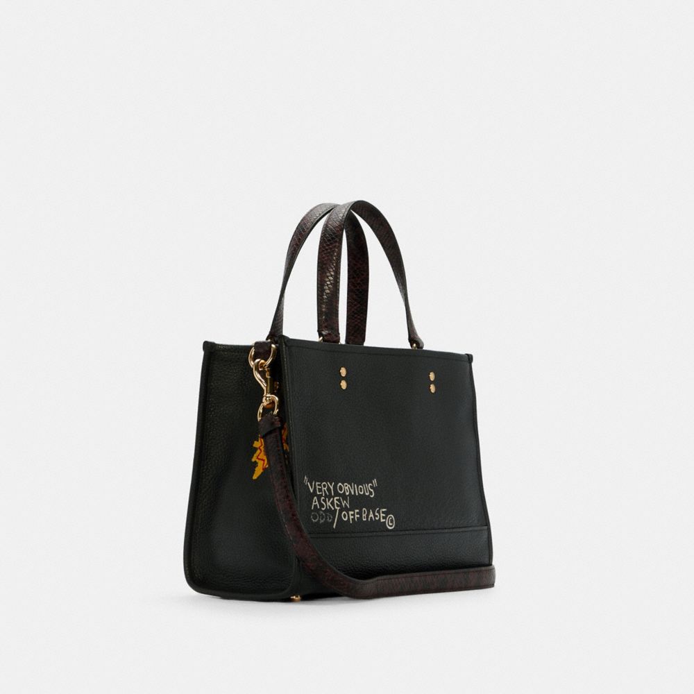 COACH®,Coach X Jean Michel Basquiat Dempsey Carryall Bag,,Angle View