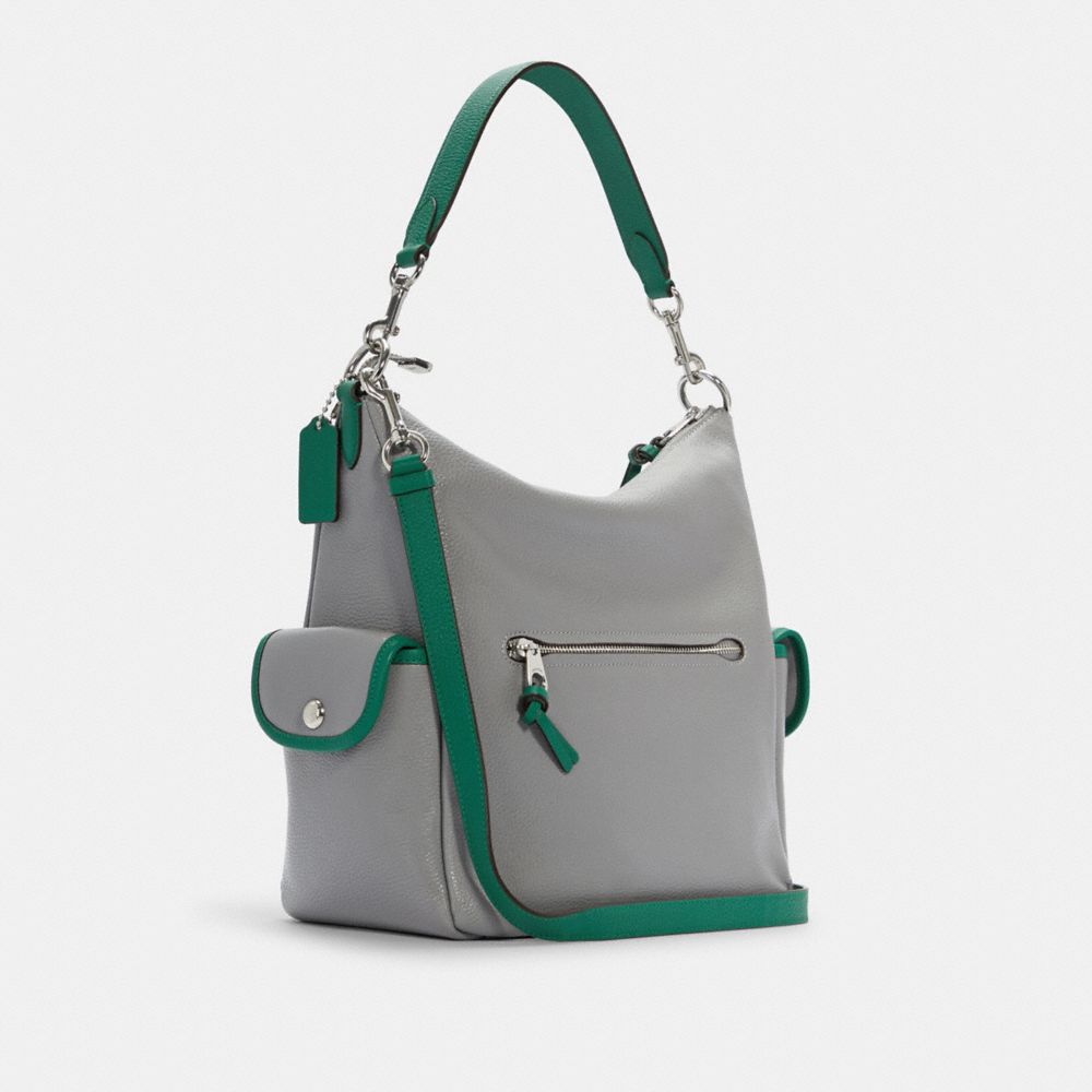 COACH®,Pennie Shoulder Bag,,Angle View