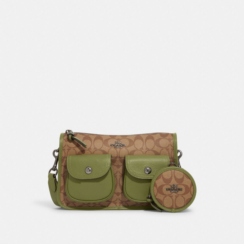 Coach Outlet Pennie Shoulder Bag In Signature Canvas