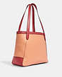 Tote In Colorblock With Horse And Carriage