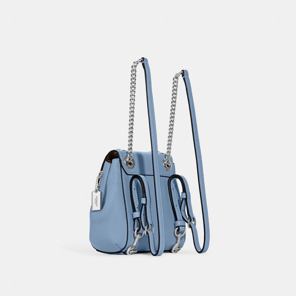 Coach mini backpack outlet blue