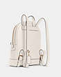 COACH®,KENLEY BACKPACK,Crossgrain Leather,Large,Gold/Chalk,Angle View