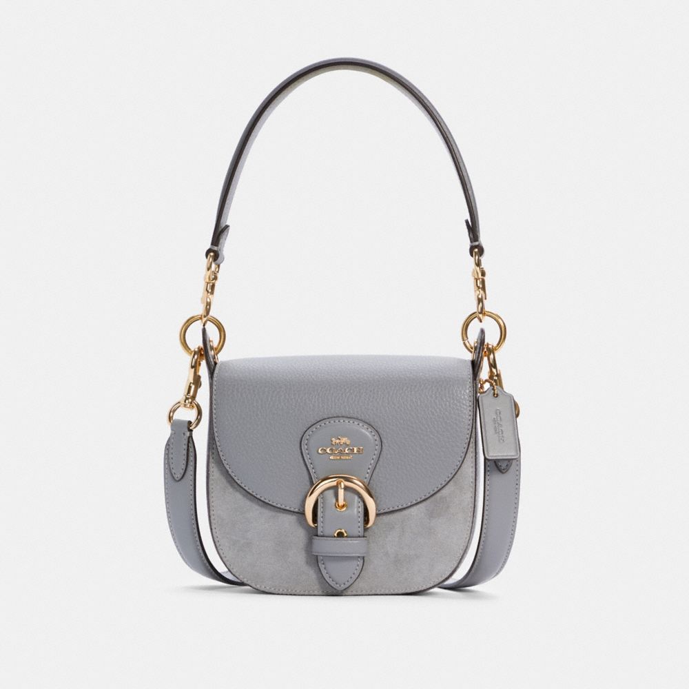 Coach logo-embossed Leather Shoulder Bag - Farfetch