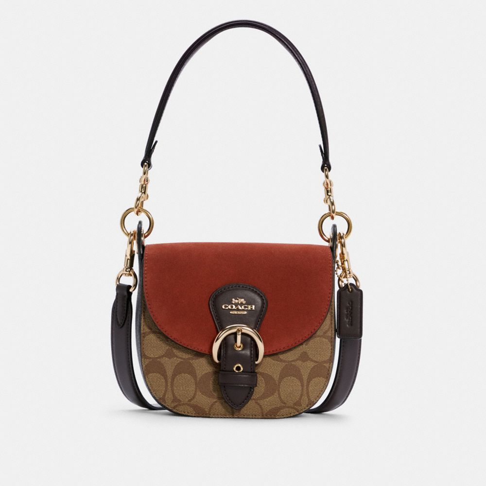 Shop Coach SIGNATURE 2020 SS Gallery Tote In Signature Canvas