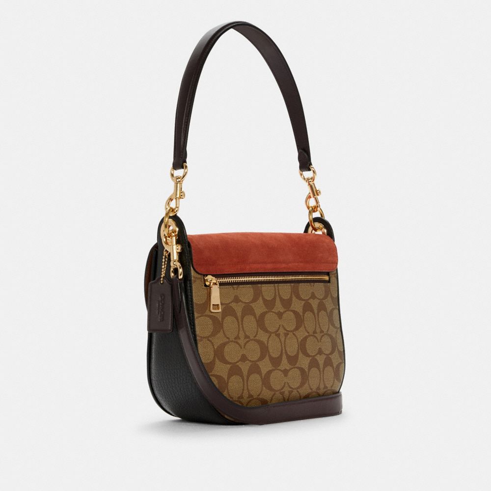 Coach sutton discount signature canvas crossbody