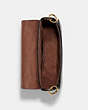 COACH®,KLEO SHOULDER BAG 23 IN SIGNATURE CANVAS,n/a,Medium,Gold/Khaki Multi,Inside View,Top View
