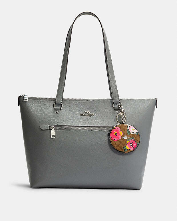 COACH® Outlet | Circular Coin Pouch In Signature Canvas With