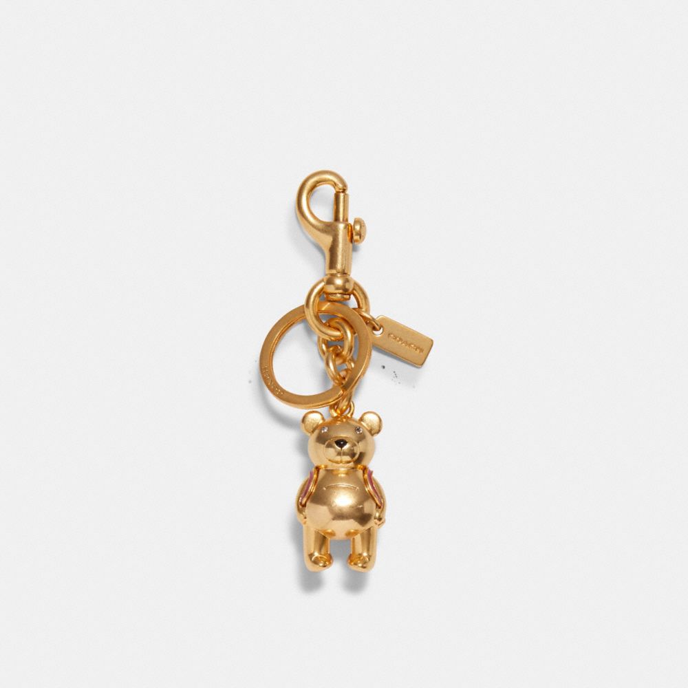 Coach Outlet 3 D Bear Bag Charm