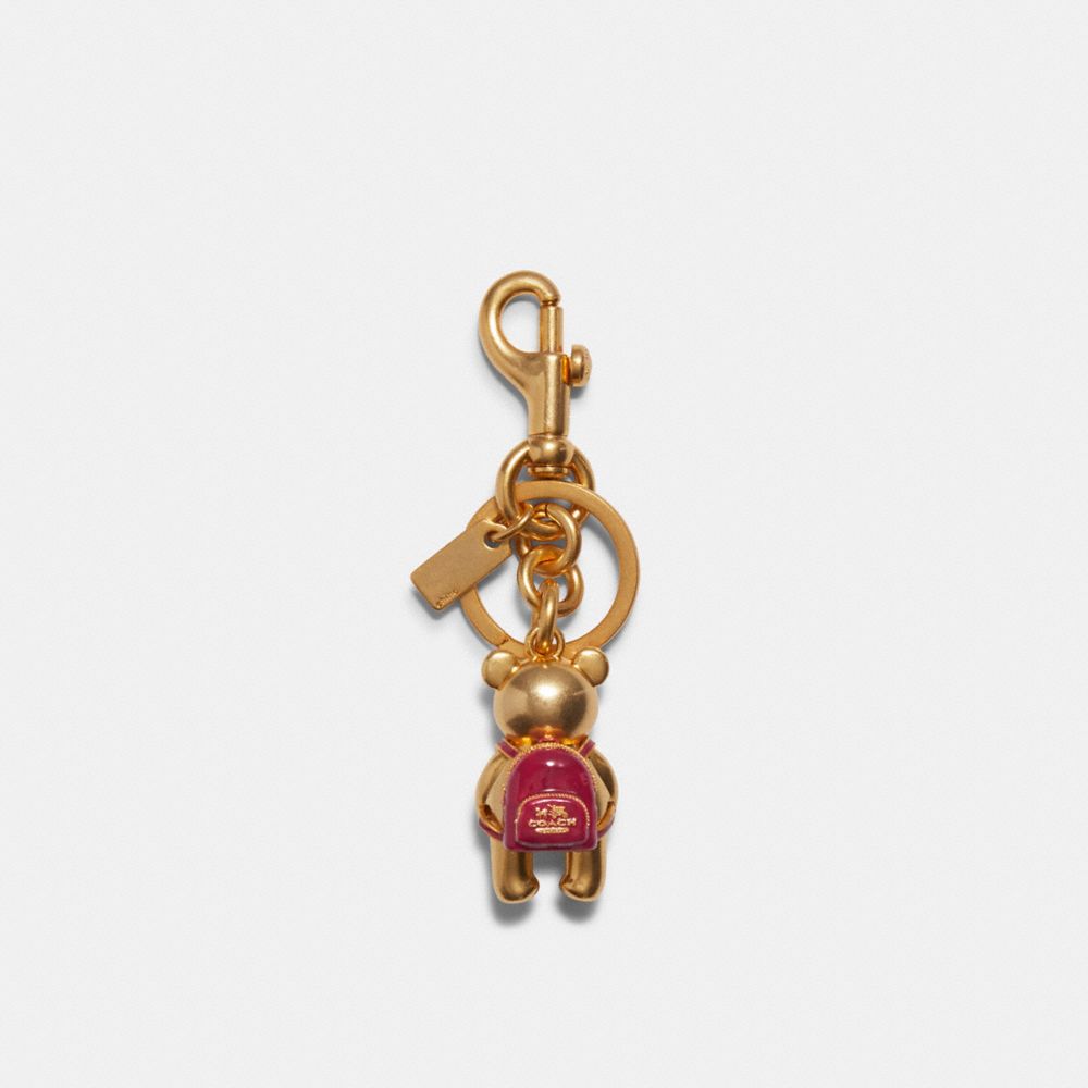 Coach Outlet 3 D Bear Bag Charm