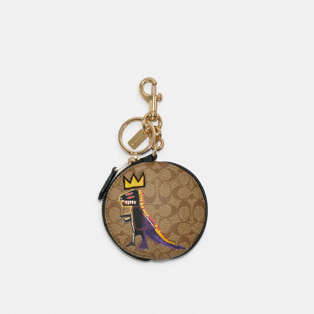 Coach basquiat bag charm sale