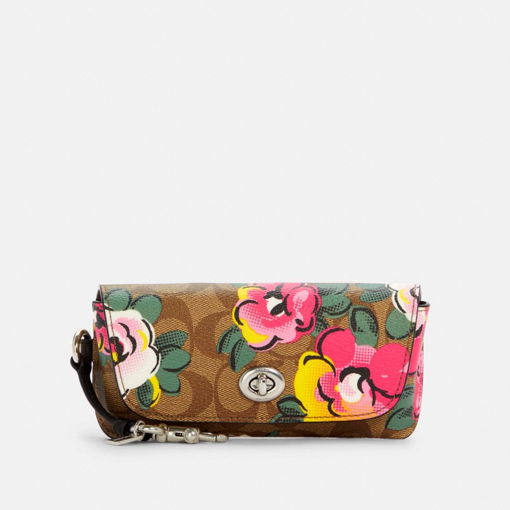 Coach Sunglass purchases Case In Rainbow Signature Canvas