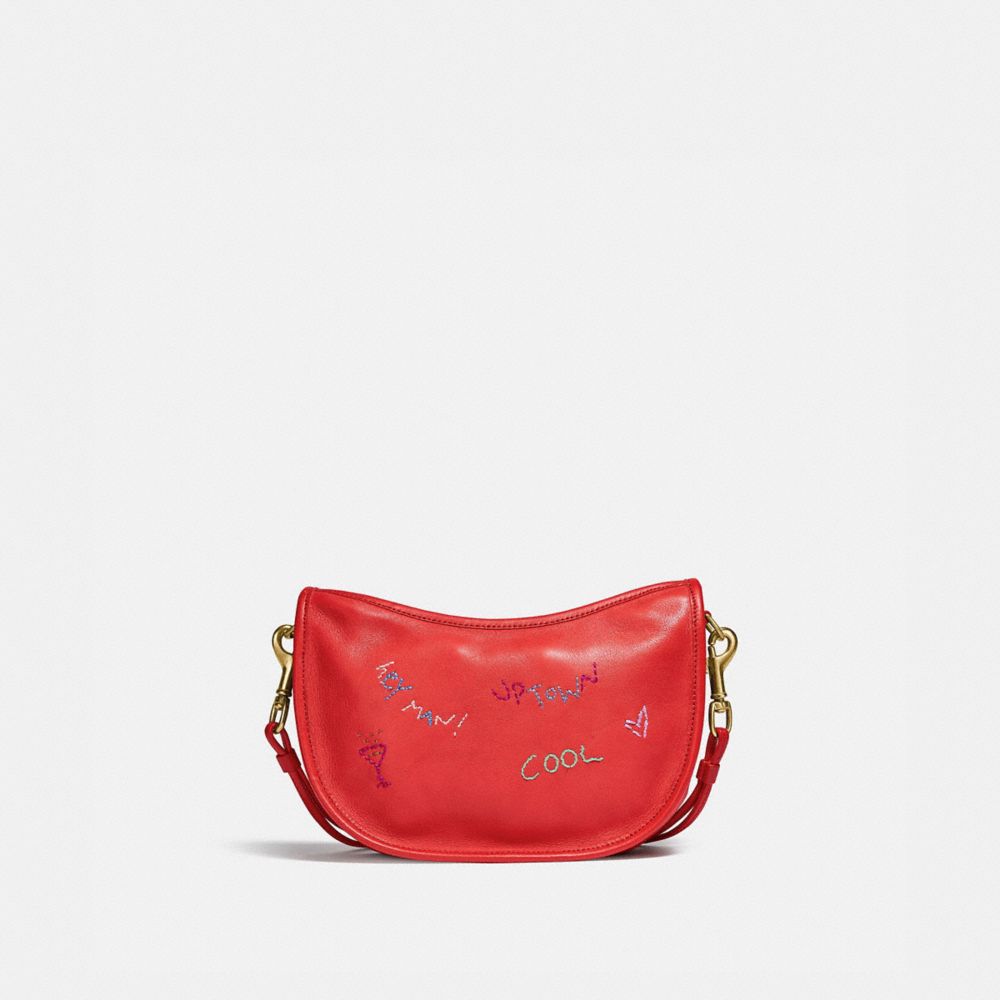 バッグ 80's Vintage Coach Swinger Small Red バッグ 80's Vintage Coach Swinger Small Red COACH® | Vintage
