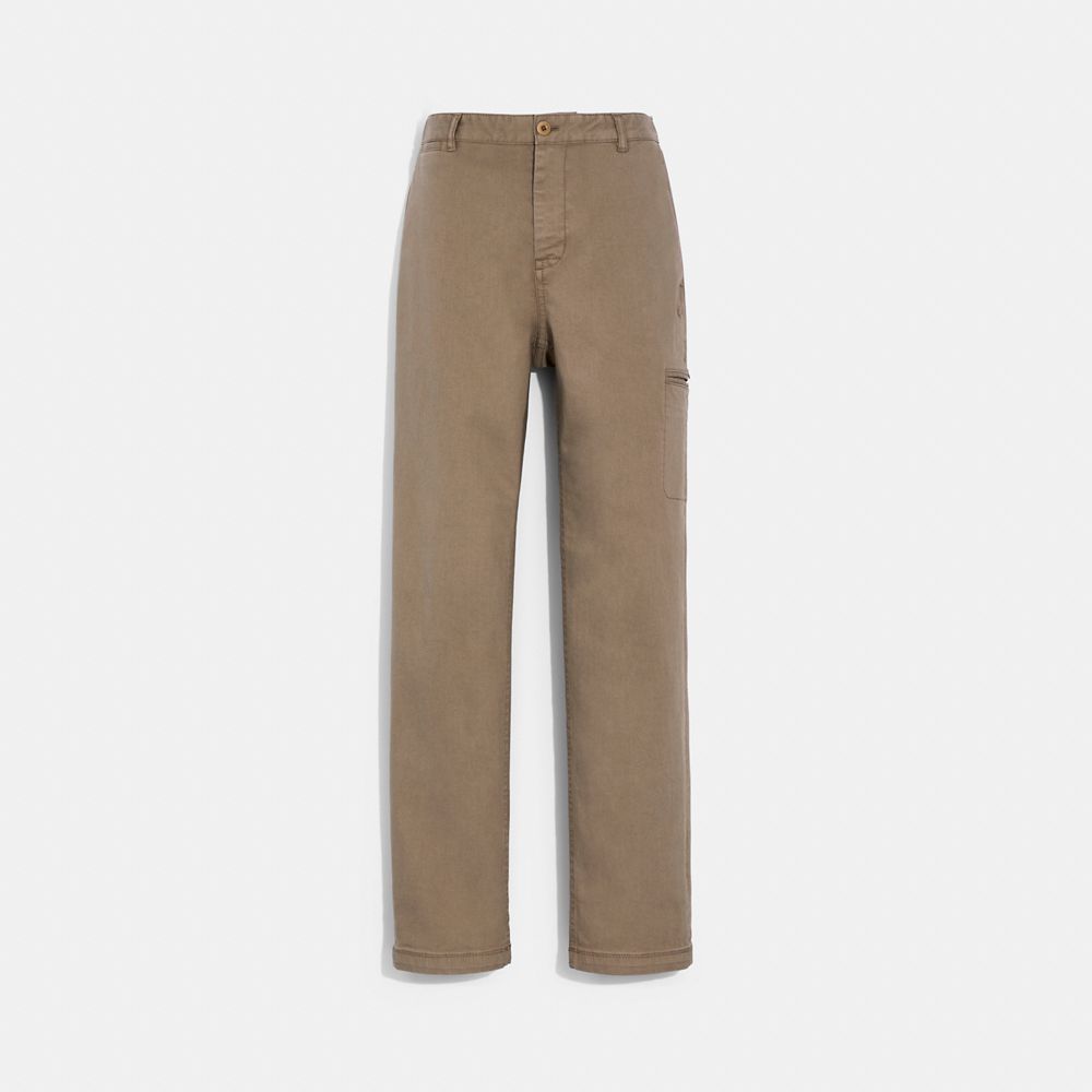 Flat Front Chinos