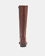 COACH®,FITZ RIDING BOOT,Leather,Walnut Brown,Alternate View