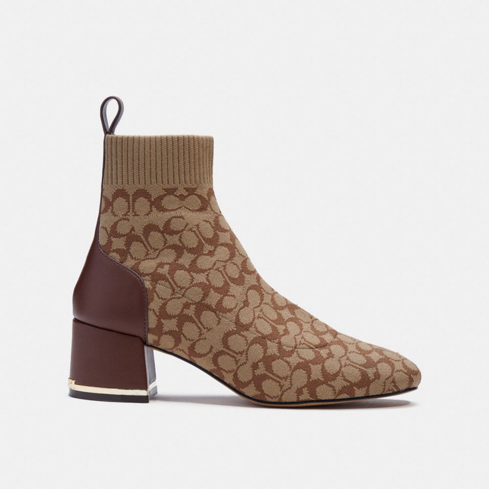 Coach 2024 brown booties